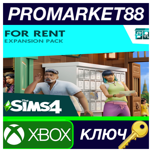 The Sims 4 - For Rent Expansion Pack DLC EU XBOX One /