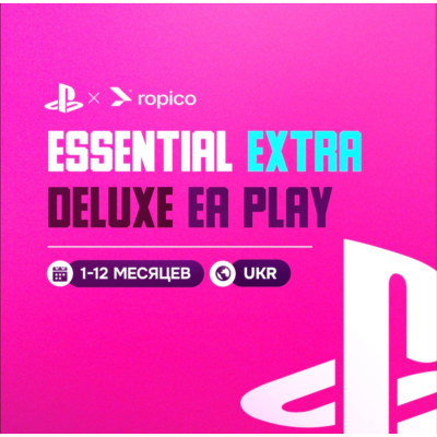 ДЁШЕВО PS PLUS ЛЮКС ЭКСТРА ОСНОВНАЯ EA PLAY УКРАИНА