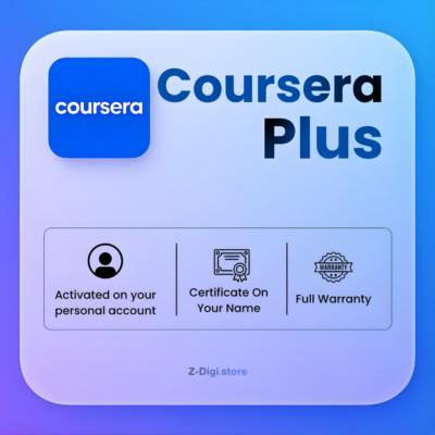 COURSERA PLUS: 1 год На вашем счете