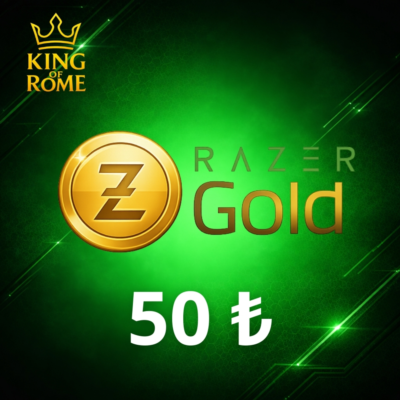 Razer Gold Турция (50 ₺) Подарочная карта | 24/7 Автодоставка