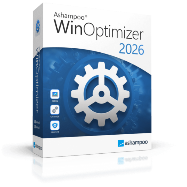 Ashampoo WinOptimizer 2026 | Бессрочная Лицензия, Ключ. Ускорение и очистка Windows