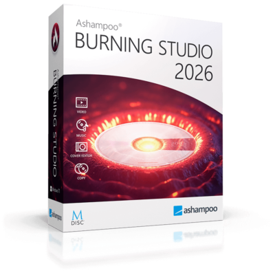 Ashampoo Burning Studio 2026 | Бессрочная Лицензия Ключ. Запись CD DVD Blu-ray дисков