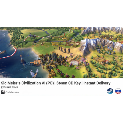 🎮 Sid Meier´s Civilization VI – Steam CD Key (PC)