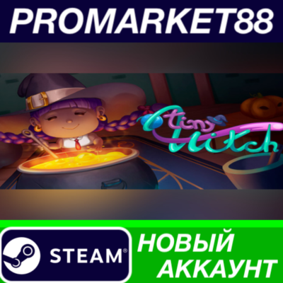 Tiny Witch Steam АККАУНТ НОВЫЙ +ПОЧТА