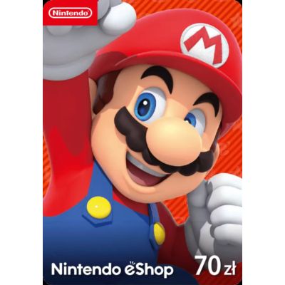 Nintendo eShop Card 70zl
