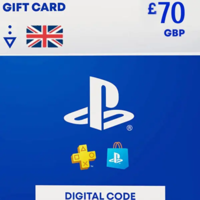 PlayStation Network Card PSN 70 GBP (UK)