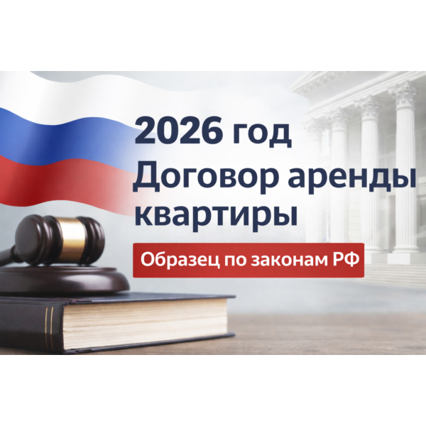 Договор аренды квартиры 2026 образец по законам РФ
