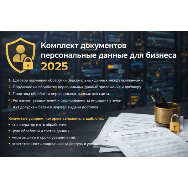 Пакет персональные данные 2025 политика согласие утечки
