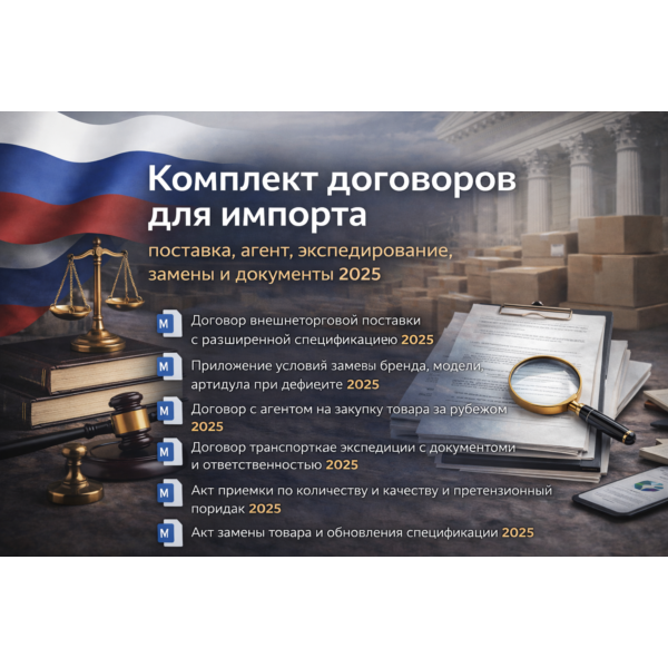 Договоры для параллельного импорта 2025