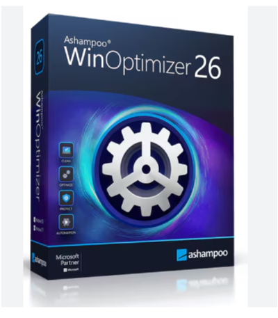 Пожизненный ключ Ashampoo WinOptimizer 26 для ПК