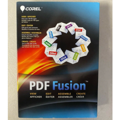 Пожизненный ключ Corel PDF Fusion (5 шт.)