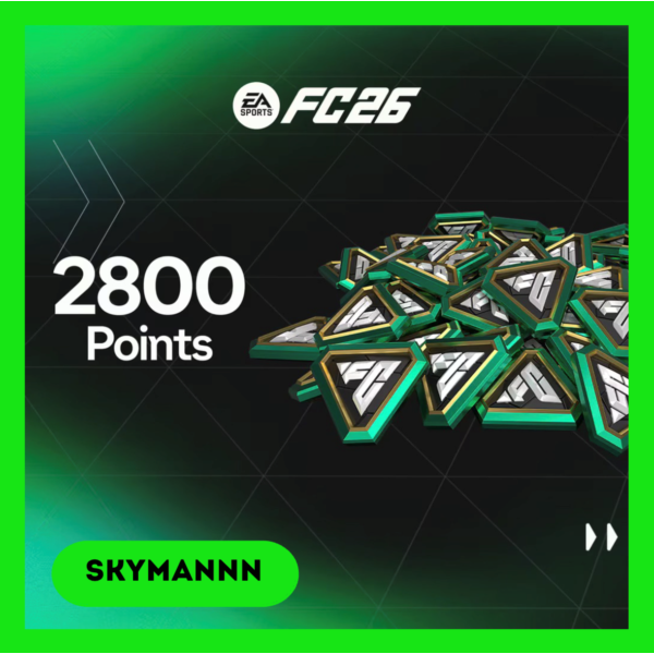 2800 FC Points EA Sports FC 26 EA App PC Ключ Global