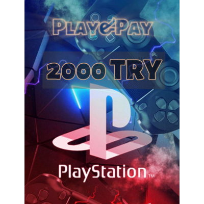 Карта пополнения PSN Турция 2000TRY