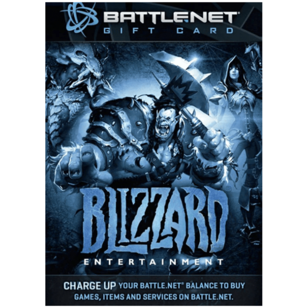 Подарочная карта Battle.net 100 Евро Европа/Турция ОДНИМ КОДОМ