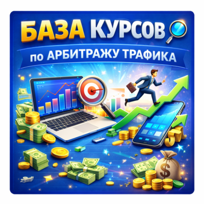 Купить базу курсов по арбитражу трафика 2026 🔥 Товарка • Гемблинг • Нутра • Бурж