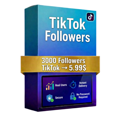 3000 подписчиков в TikTok – 100% реальные аккаунты – Смешанные аккаунты
