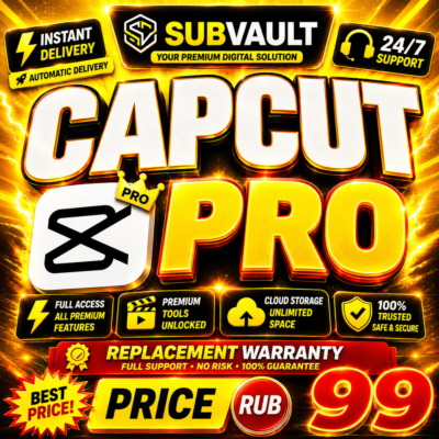 CapCut Pro | 1/3/6/12 мес. | Личный аккаунт | Мгновенная доставка