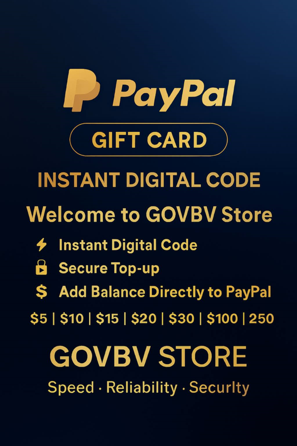 💳 Подарочная карта PayPal в долларах США 🎉| Мгновенный цифровой код |🚀