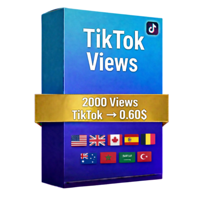 2000 Просмотры TikTok – Быстрые Качественные Просмотры | Публичные Видео | Без Пароля