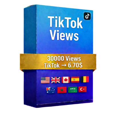 30,000 Просмотры TikTok – Быстрые Качественные Просмотры | Публичные Видео | Без Паро