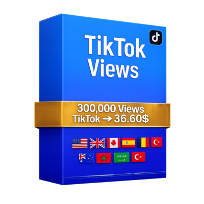 300,000 Просмотры TikTok – Быстрые Качественные Просмотры | Публичные Видео | Без Пар