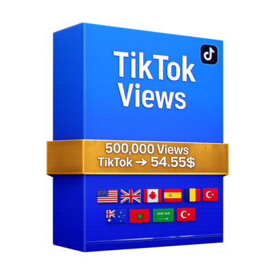 500,000 Просмотры TikTok – Быстрые Качественные Просмотры | Публичные Видео | Без Пар