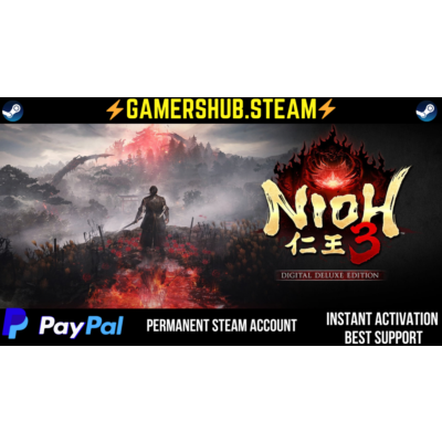 Nioh 3 Digital Deluxe Edition STEAM + PAYPAL IS WORKING