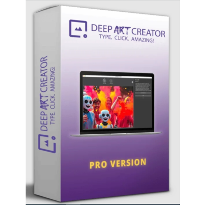 Deep Art Creator Pro (Windows,Mac,Linux) Лицензия до 21.12.2026