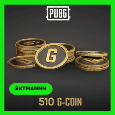 510 G-Coins PUBG Battlegrounds PC/Steam Ключ Global
