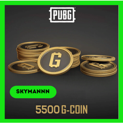 5500 G-Coins PUBG Battlegrounds PC/Steam Ключ Global