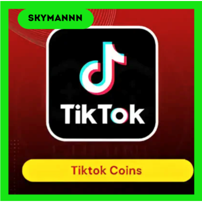 Монеты TikTok (Coins) Пополнение по QR-коду GLOBAL
