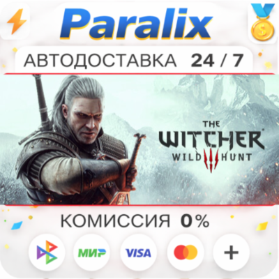 The Witcher 3: Wild Hunt Подарком стим +ВЫБОР РЕГИОНА