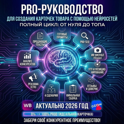 PRO-Руководство для создания карточек товара на Wildberries и OZON