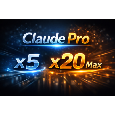 Claude AI Pro | x5  | x20 Max 1 Month - Private Account
