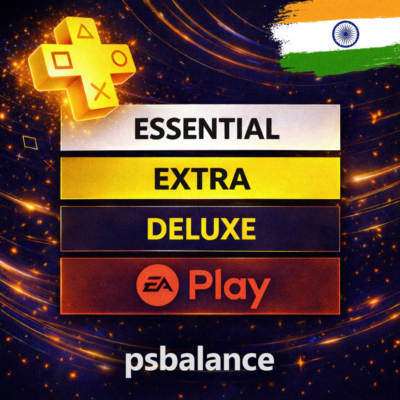🟨Подписка PS Plus Essential, Extra, Deluxe, EA Play Индия🟨