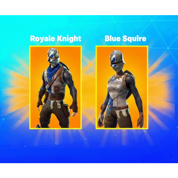 FORTNITE 42+ СКИНОВ АКК |OG BLUE SQUIRE + ROYALE KNIGHT| + ПОЧТА