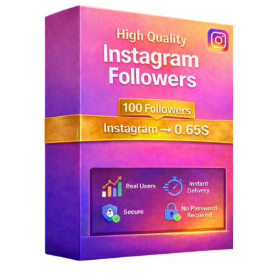 100 подписчиков Instagram - 100% реальные аккаунты - Отличное качество