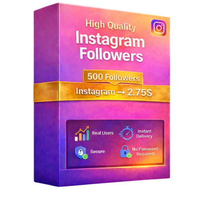 500 подписчиков Instagram - 100% реальные аккаунты - Отличное качество