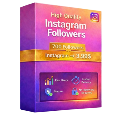 700 подписчиков Instagram - 100% реальные аккаунты - Отличное качество