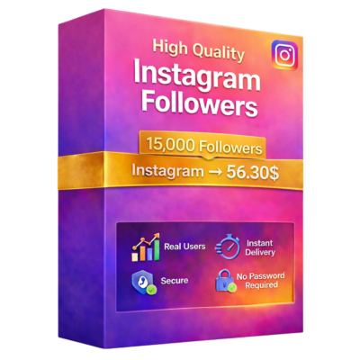 15,000 подписчиков Instagram + 10,000 БЕСПЛАТНЫХ просмотров – Быстро и стабильно