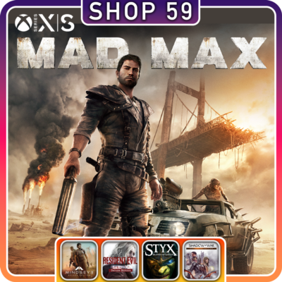 Mad Max XBOX + 5 ТОП ИГРЫ (аренда)