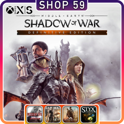 Middle Earth Shadow Of War XBOX + 5 ТОП ИГРЫ (аренда)