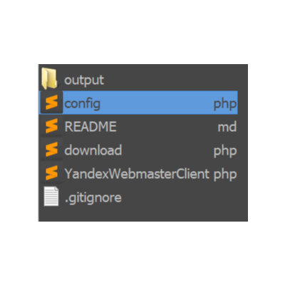PHP-скрипт для скачивания всех внешних ссылок из Яндекс Вебмастера