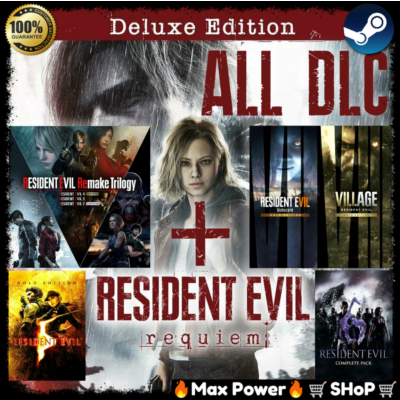 Resident Evil Requiem Deluxe Edition + Resident Evil 2/3/4/5/6/7/8 Village/9 Requiem