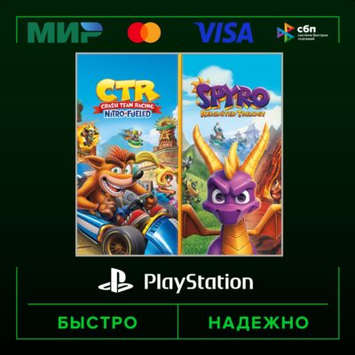 Crash™ Team Racing Nitro-Fueled + Spyro™ Game Bundle