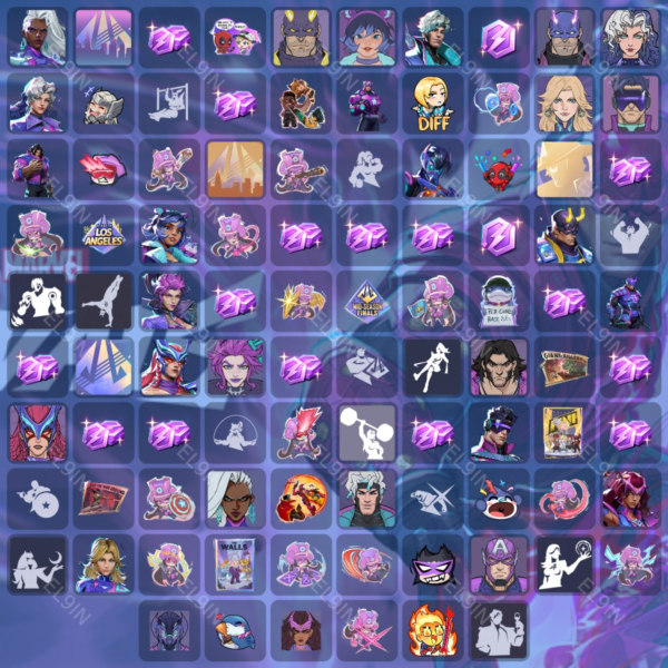 👑Marvel Rivals🎲Твич Дропсы🎶96 предметов + 🎁