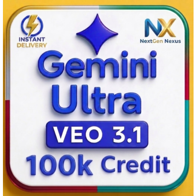 Google Gemini AI Ultra + Antigravity 20x | Veo3.1 Flow 100K кредитов Быстрая доставка