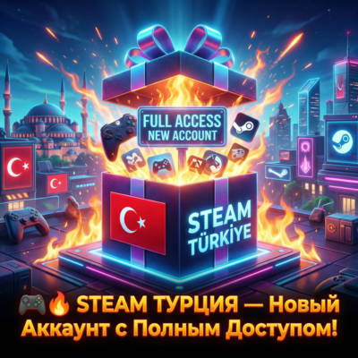 Аккаунты Steam - Турция, Полный доступ
