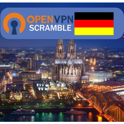 🔐 VPN OpenVPN (XOR Обфускация Scramble) - 30/90 дней - 🇩🇪 Германия ✈️