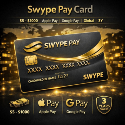 Глобальная виртуальная платежная карта | $10–$2500 | Apple Pay и Google Pay | 5 лет